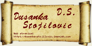 Dušanka Stojilović vizit kartica